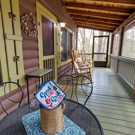 Blue Ridge Cozy Cabin In The Woods With Hot Tub! Dış mekan fotoğraf