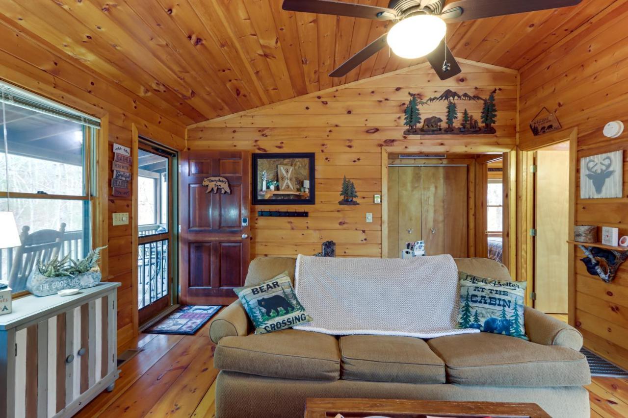Blue Ridge Cozy Cabin In The Woods With Hot Tub! Dış mekan fotoğraf