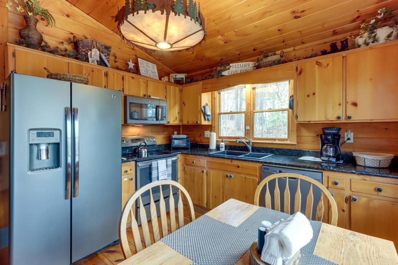 Blue Ridge Cozy Cabin In The Woods With Hot Tub! Dış mekan fotoğraf