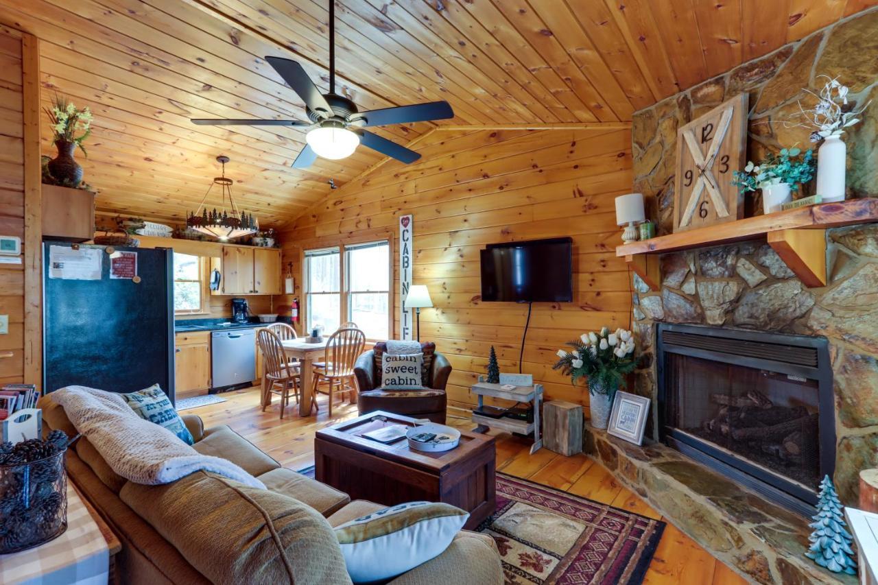 Blue Ridge Cozy Cabin In The Woods With Hot Tub! Dış mekan fotoğraf