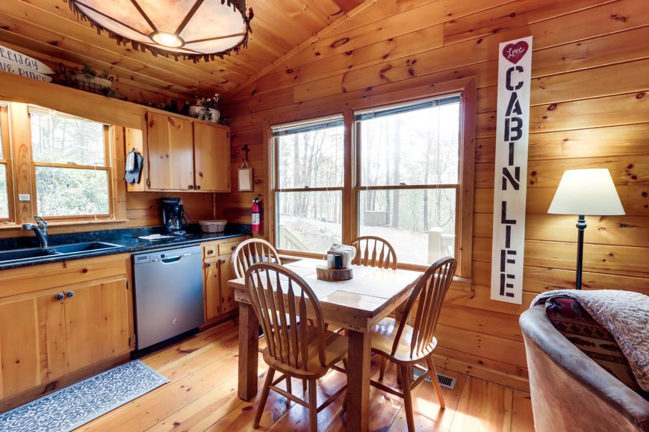 Blue Ridge Cozy Cabin In The Woods With Hot Tub! Dış mekan fotoğraf