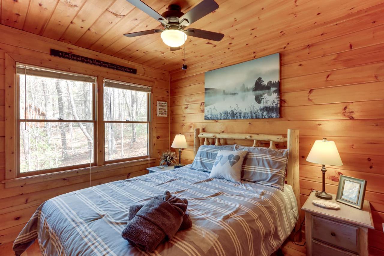 Blue Ridge Cozy Cabin In The Woods With Hot Tub! Dış mekan fotoğraf