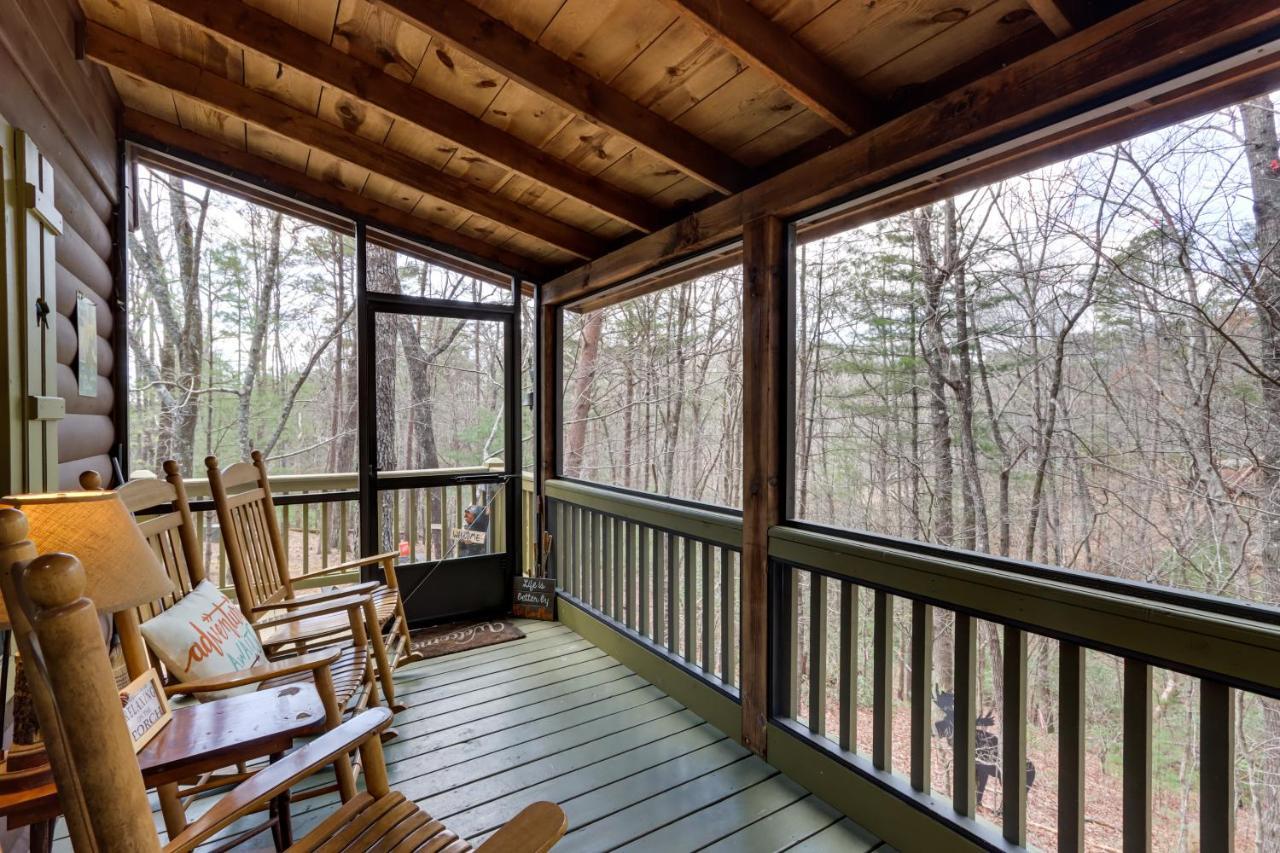 Blue Ridge Cozy Cabin In The Woods With Hot Tub! Dış mekan fotoğraf