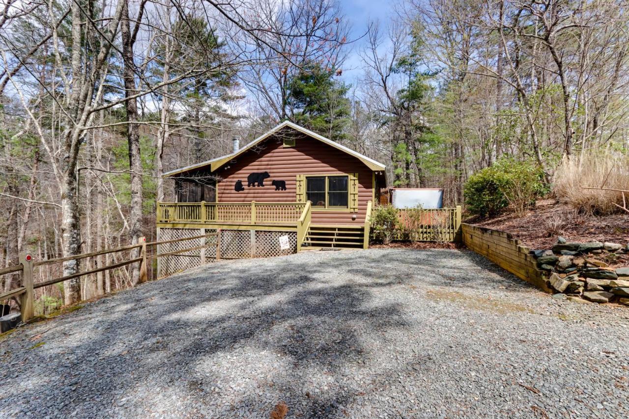 Blue Ridge Cozy Cabin In The Woods With Hot Tub! Dış mekan fotoğraf