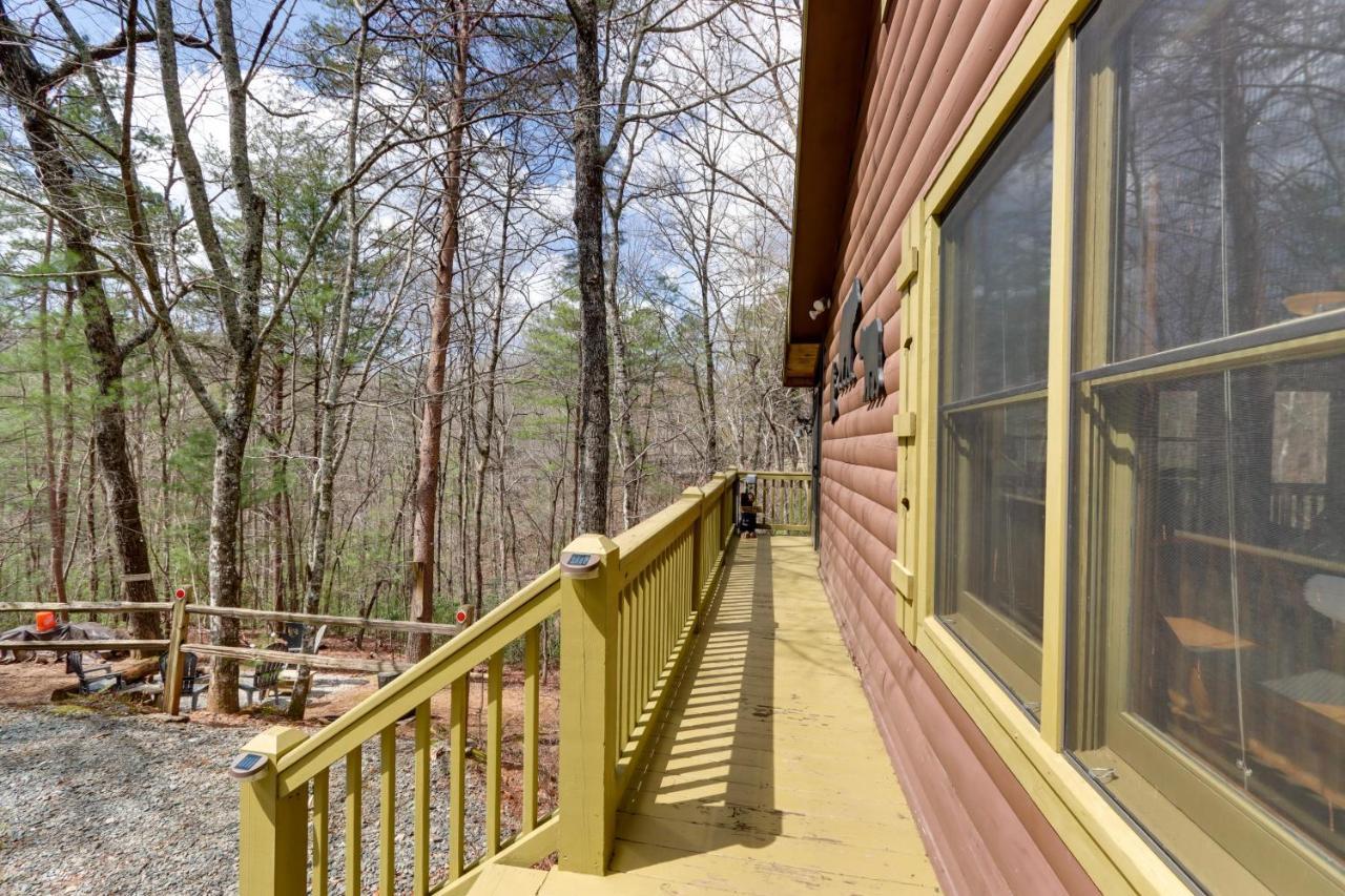 Blue Ridge Cozy Cabin In The Woods With Hot Tub! Dış mekan fotoğraf